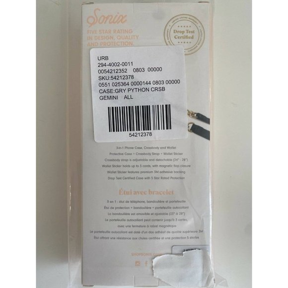 Sonix Tres Case Crossbody Wallet for iPhone 11/XR, 11Pro/XS Max - Picture 9 of 9